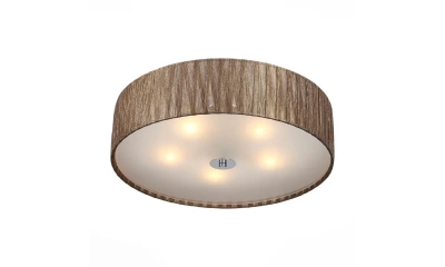 SL357.702.05 Светильник потолочный ST-Luce Хром/Коричневый E14 5*40W