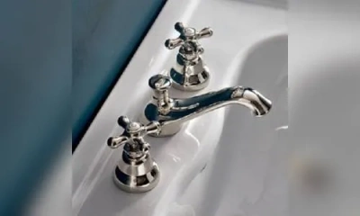 Sbordoni Etruria Смеситель Для Раковины На 3 Отверстия, Цвет Никель