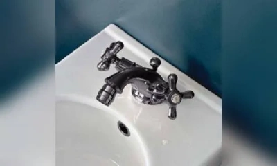 Sbordoni Etruria Смеситель Для Биде На 1 Отверстие, Цвет Черный Никель