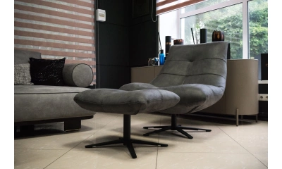 Кресло с пуфом Saloni Zen