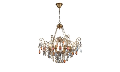 SL421.303.08 Люстра подвесная ST-Luce Бронза/Мульти E14 8*40W