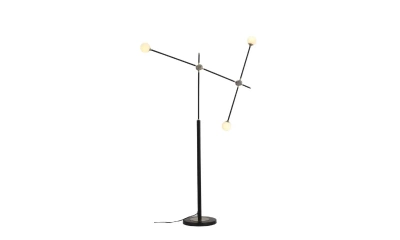 SL429.405.03 Торшер ST-Luce Черный, Золото/Белый G9 3*3W