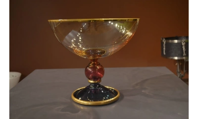 Ваза для фруктов VETRERIE DI EMPOLI коллекция Arlecchino