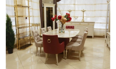 Столовая группа Scappini Marble