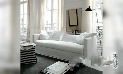 Двухместный Диван В Текстильной Обивке, Simpliciter - Maxalto