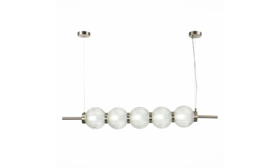 SL1155.103.05 Светильник подвесной ST-Luce Никель/Прозрачный E14 5*40W
