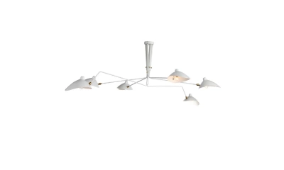 SL305.502.06 Люстра потолочная ST-Luce Белый/Белый E27 5*60W