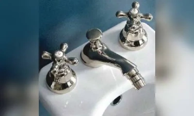 Sbordoni Etruria Смеситель Для Биде На 3 Отверстия, Цвет Никель