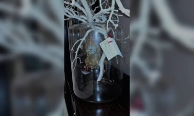 ваза стеклянная