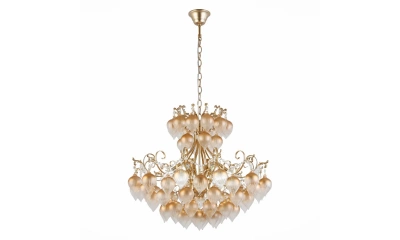 SL659.303.06 Люстра подвесная ST-Luce Золотистый/Золотистый E14 6*40W