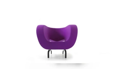 Кресло На Стальном Каркасе Обитое Тканью Victoria And Albert, Moroso