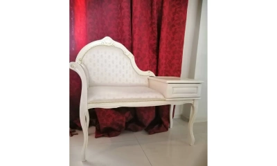 Кресло Morello Gianpaolo Bianco Anticato+Oro Porpora B2