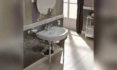 Sbordoni Masaccio Раковина На Металлической Структуре 68Х56Хh77 См, Цвет Белый/Хром