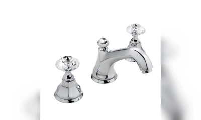 Смеситель На 3 Отверст. Для Раковины Cristal Handle