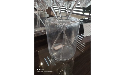 ваза стеклянная