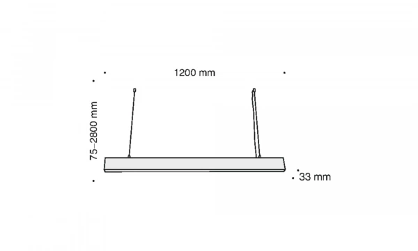 Подвесной Светильник Technical P051Pl-L40B4K