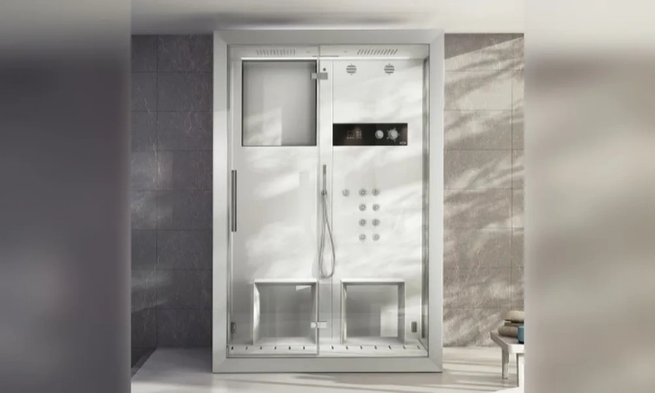 Душевая Кабина Jacuzzi Frame In2 9448-27619 Черн/Хром - фото 2