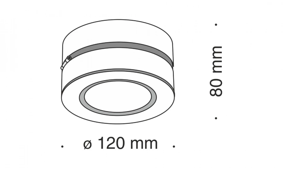 Потолочный Светильник Technical C023Cl-L20B4K - фото 3