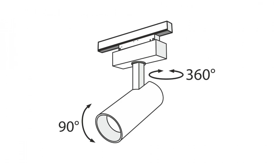 Трековый Светильник Technical Tr019-2-15W4K-B - фото 4