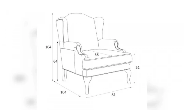 Кресло Kreind Френсис M12-Bn-0363