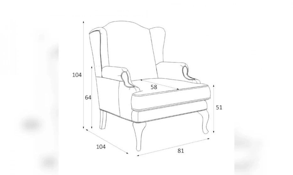 Кресло Kreind Френсис M12-Bn-0374 - фото 2