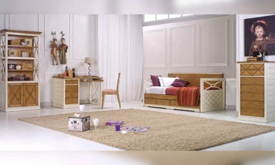 Детская Am Classic Aramis N1 (кровать, стеллаж, стол) - фото 2