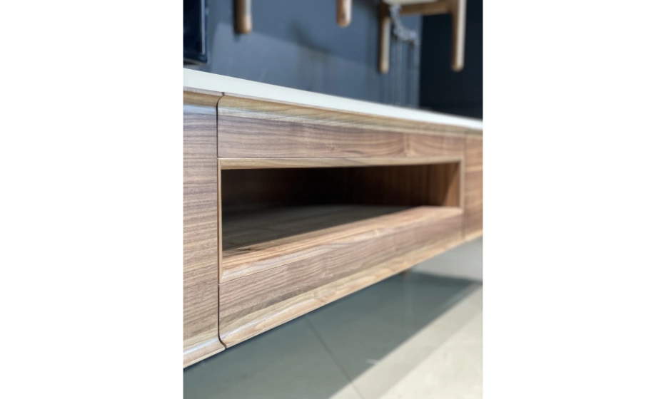 Тумба ТВ (SET)+ 2 навесные полки Homage Diamond - фото 7