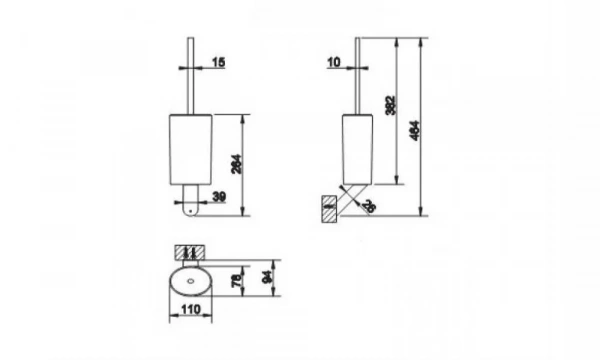 Ёршик Подвесной Ovale 25620.031