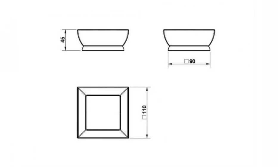 Мыльница Настольная Mimi 33226.031 - фото 2