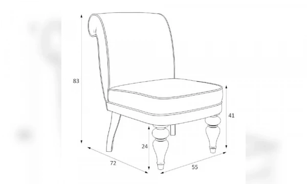 Кресло Kreind Лира M16-B-0389