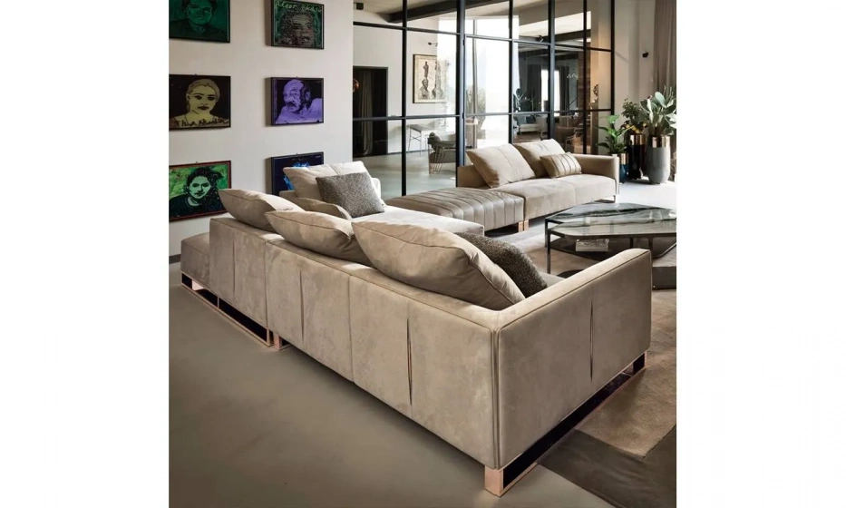 Диван Sheffield Composizione 2 Longhi Serie W 523 3 - фото 1