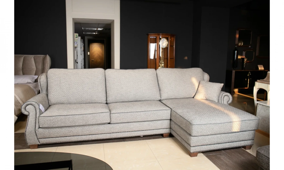 Диван с оттоманкой справа ALVI SALOTTI Hortens - фото 1