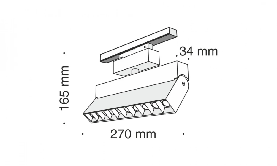 Трековый Светильник Technical Tr015-2-20W4K-B - фото 4