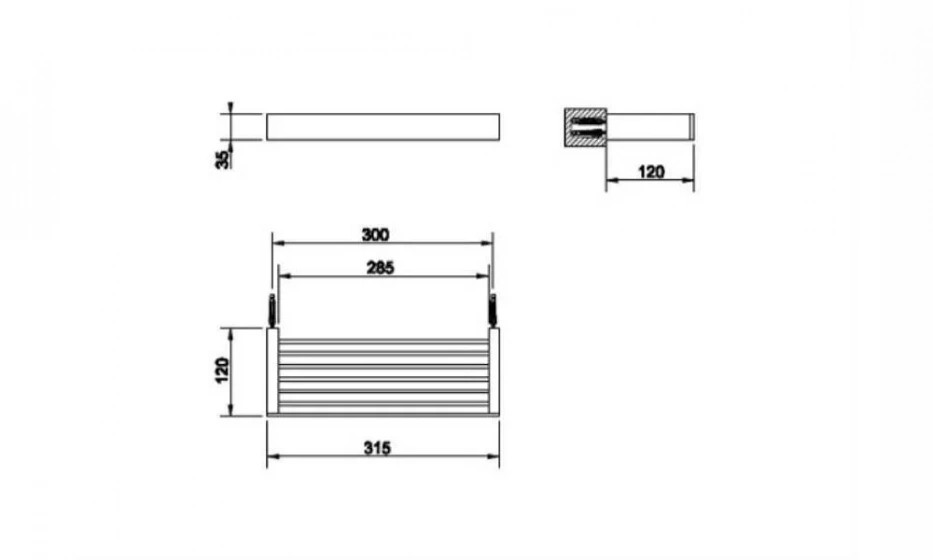 Полка Rettangolo 20947.031 - фото 2