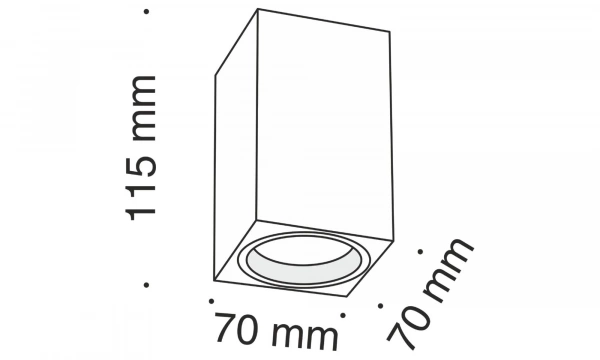Потолочный Светильник Technical C011Cl-01B