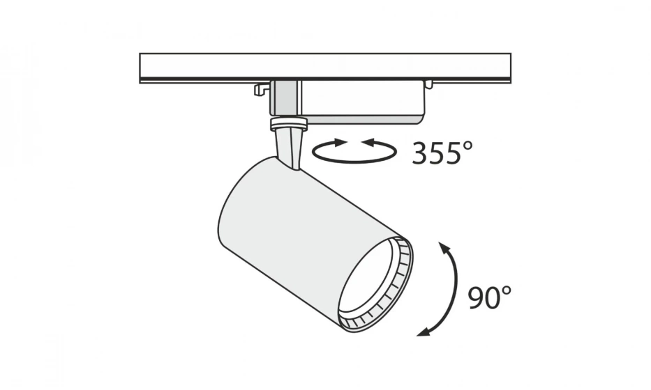 Трековый Светильник Technical Tr003-1-17W3K-W - фото 5