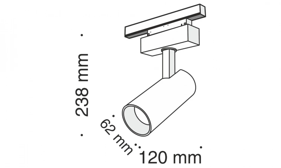Трековый Светильник Technical Tr019-2-15W4K-B - фото 3