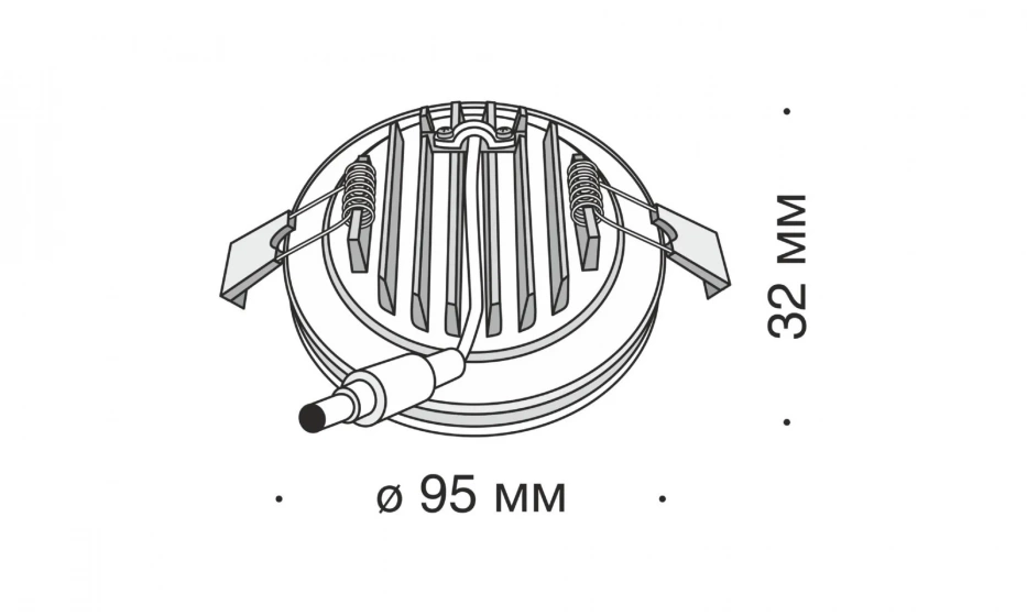 Встраиваемый Светильник Technical Dl2001-L12W4K - фото 2