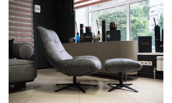 Кресло с пуфом Saloni Zen