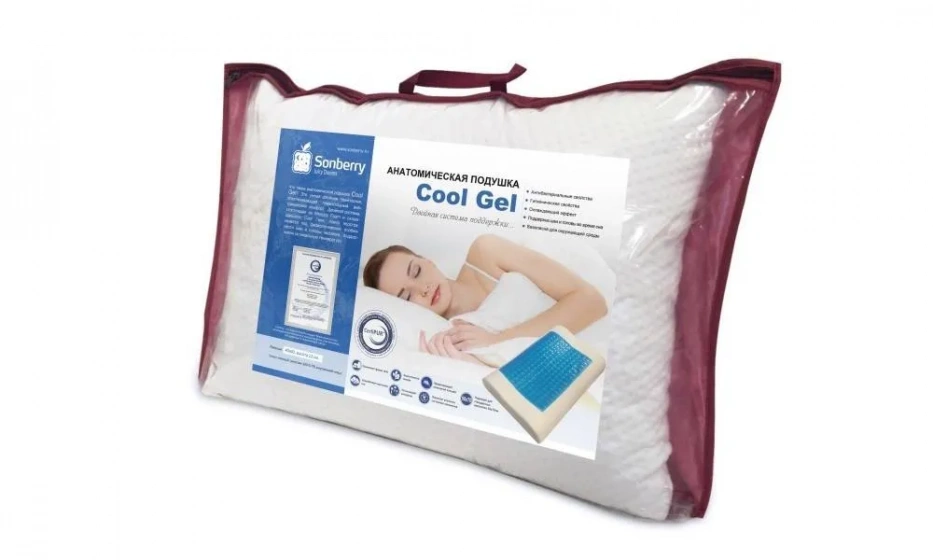 Подушка Сонберри Cool Gel Ergonomic - фото 1