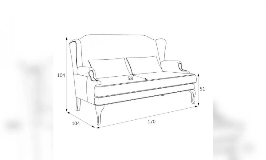 Софа Kreind Френсис M14-Bn-0589 - фото 3