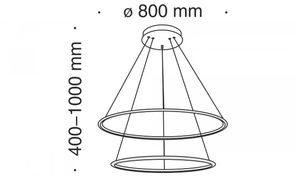 Подвесной Светильник Technical Mod807-Pl-02-85-W
