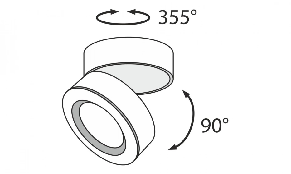 Потолочный Светильник Technical C023Cl-L20B4K - фото 4