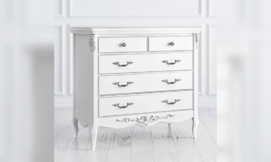 Комод Kreind Silvery Rome Бельевой 5 Ящиков S109-K00-S - фото 1