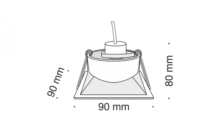 Встраиваемый Светильник Technical Dl029-2-01W - фото 8