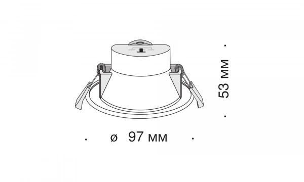 Встраиваемый Светильник Technical Dl015-6-L7W