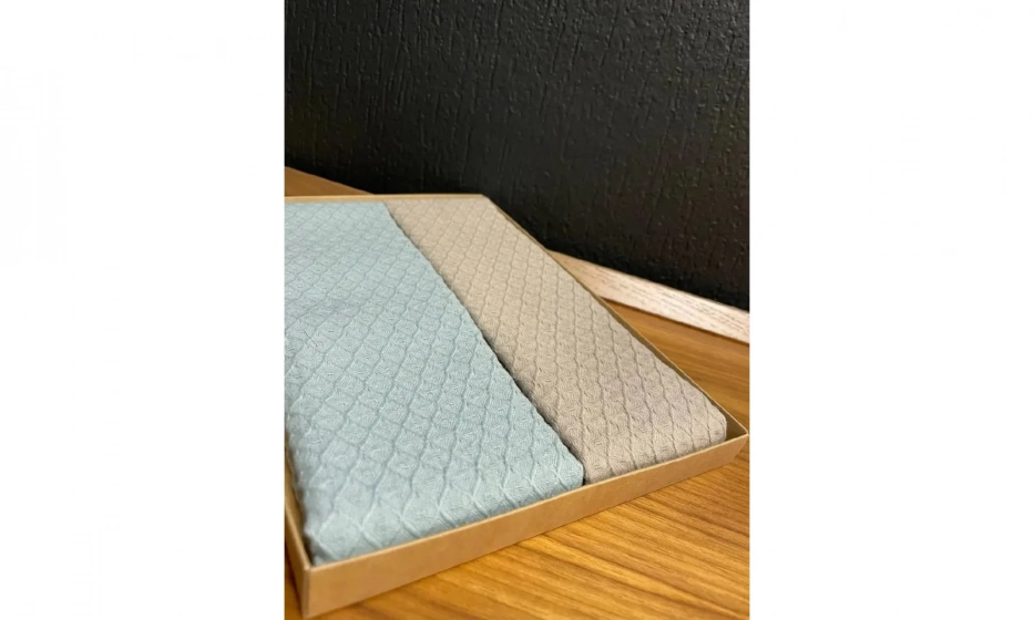 Комплект кухонных полотенец в коробке, 2 шт. - фото 2