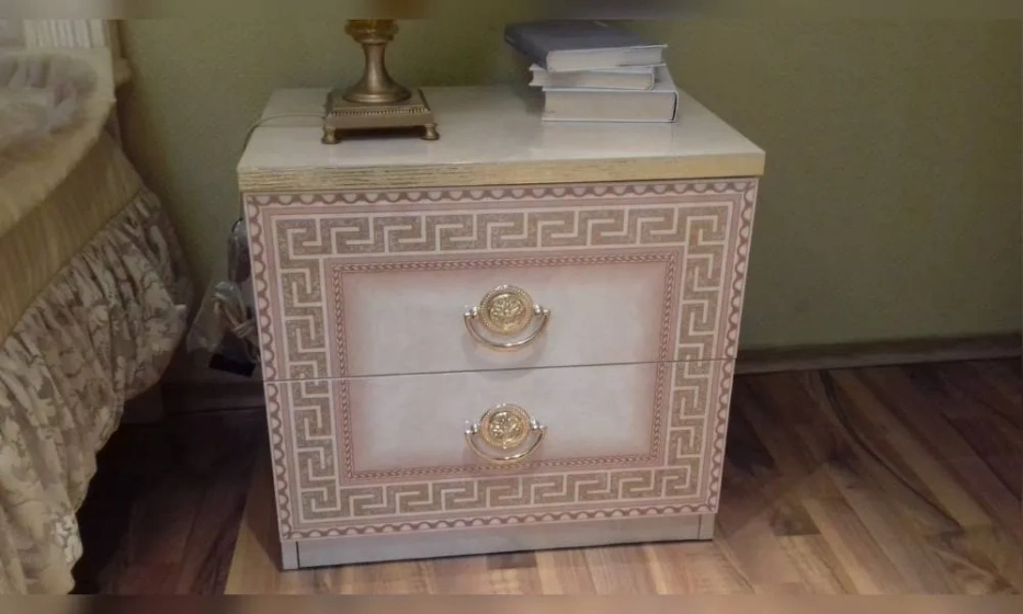 Спальня Camelgroup Aida К-Кт: Кровать 180, Тумба, Комод, Зеркало, Шкаф 4А - фото 2