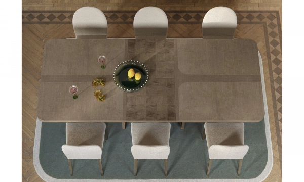 Столовая группа Alf Group Hebe (Стол + 6 стульев)