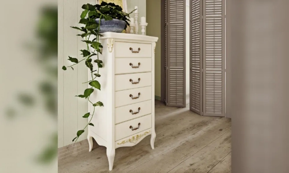 Комод Kreind Romantic Высокий 6 Ящиков R108 - фото 5